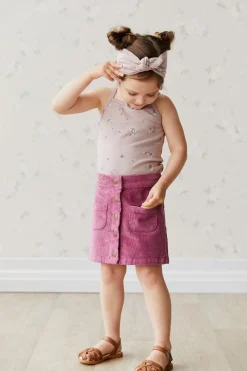 Alexis Cord Skirt - Dhalia
