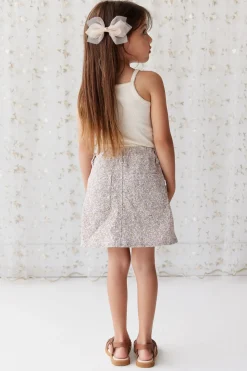 Alison Twill Skirt - Chloe Lilac