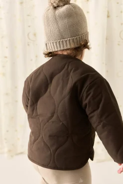 Arie Puffer Jacket - Dark Coffee
