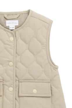 Arie Puffer Vest - Rye