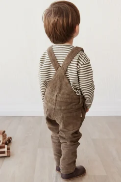 Arlo Cord Overall - Deep Olive