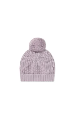 Aurelie Beanie - Muted Violet