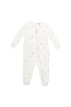 Bamboo Aspen Onepiece - Cherry Love Parchment