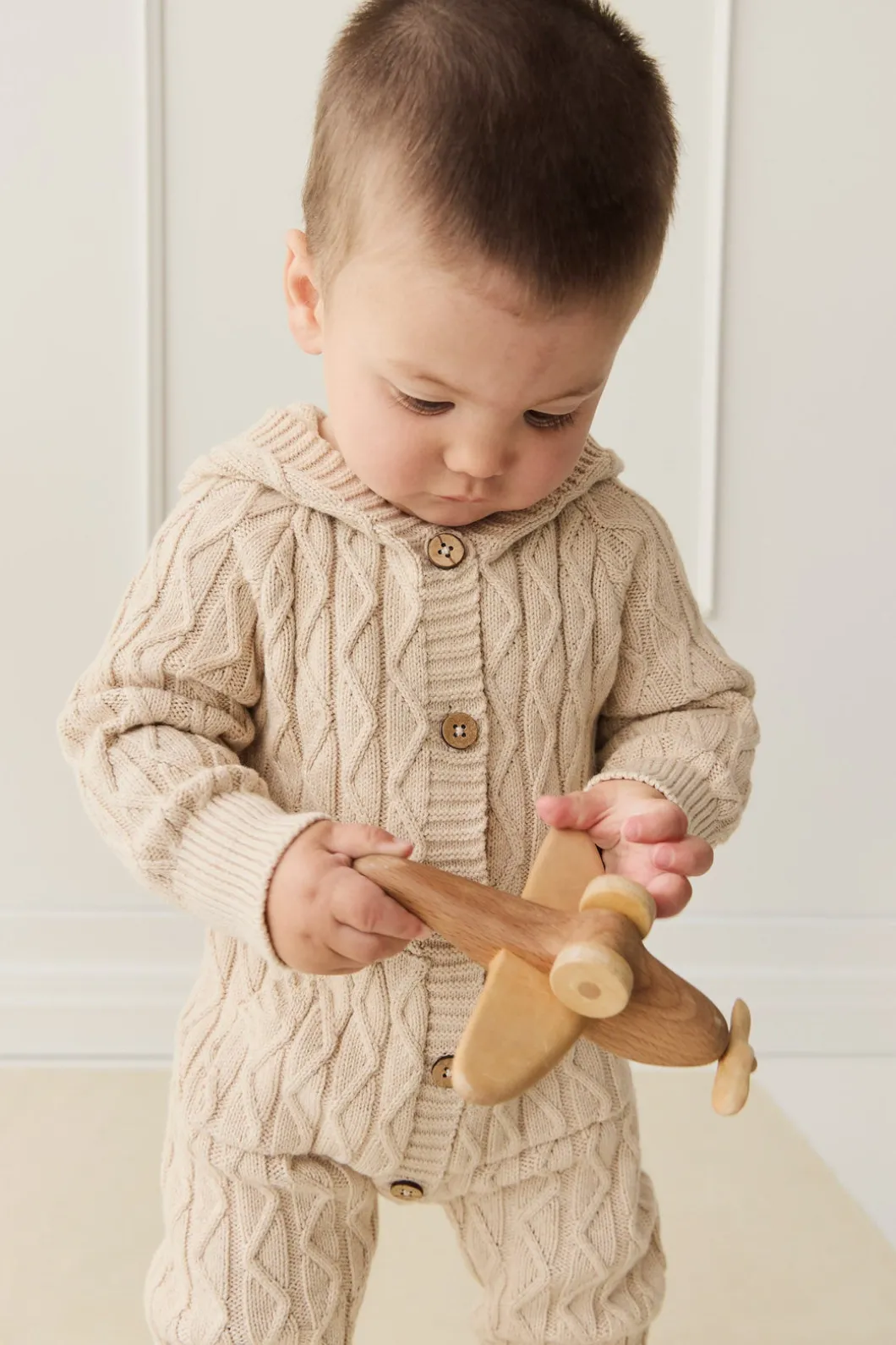 Benjamin Onepiece - Oatmeal Marle