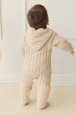 Benjamin Onepiece - Oatmeal Marle