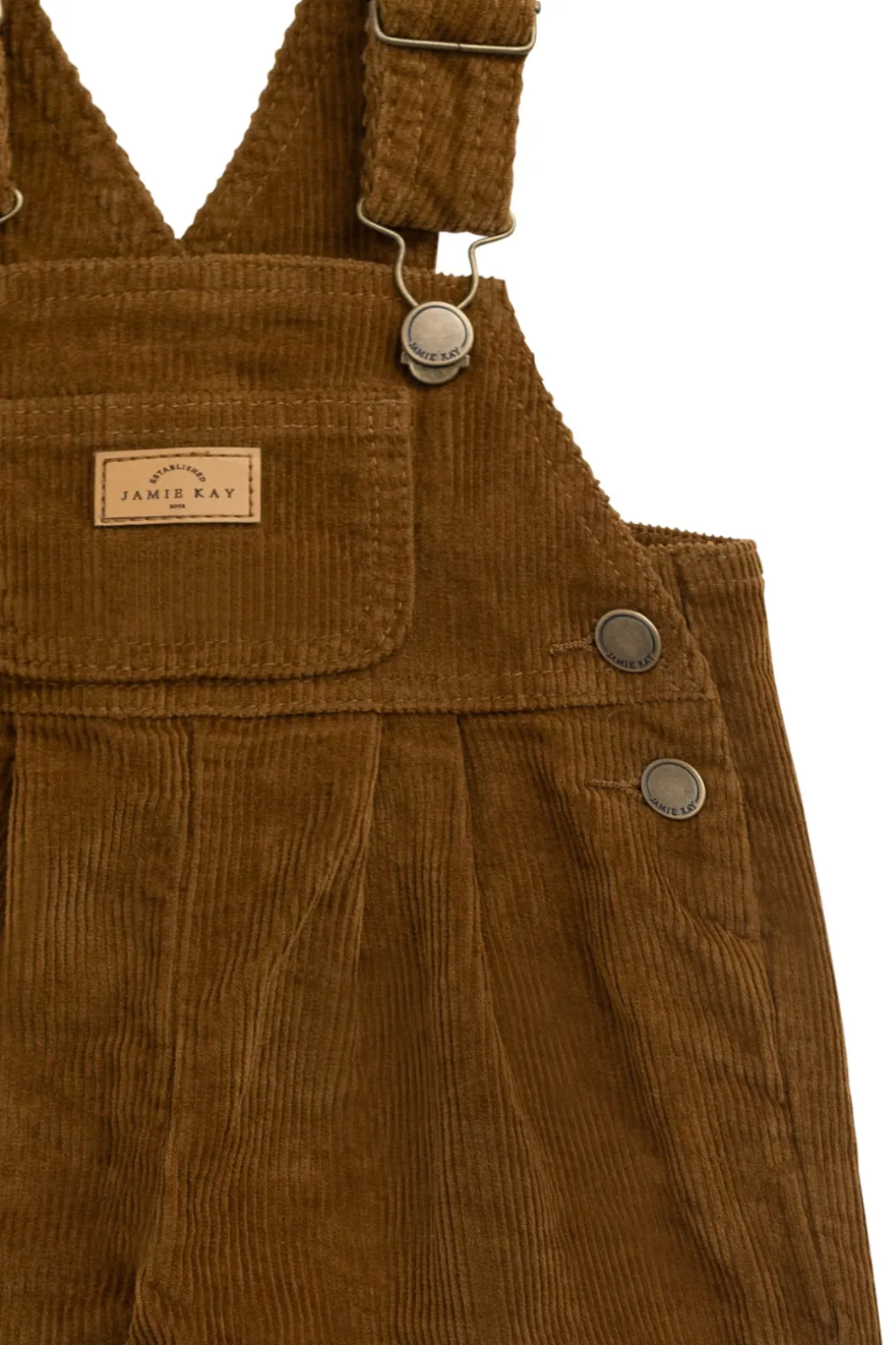 Blair Cord Overall - Autumn Bronze