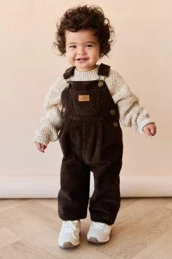 Blair Cord Overall - Dark Coffee
