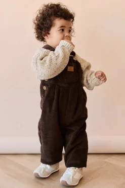 Blair Cord Overall - Dark Coffee
