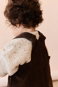 Blair Cord Overall - Dark Coffee