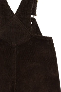 Blair Cord Overall - Dark Coffee
