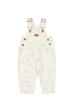 Blair Overall - Playful Kittens Whisper White Large