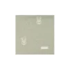 Bunny Knitted Blanket - Honeydew Marle