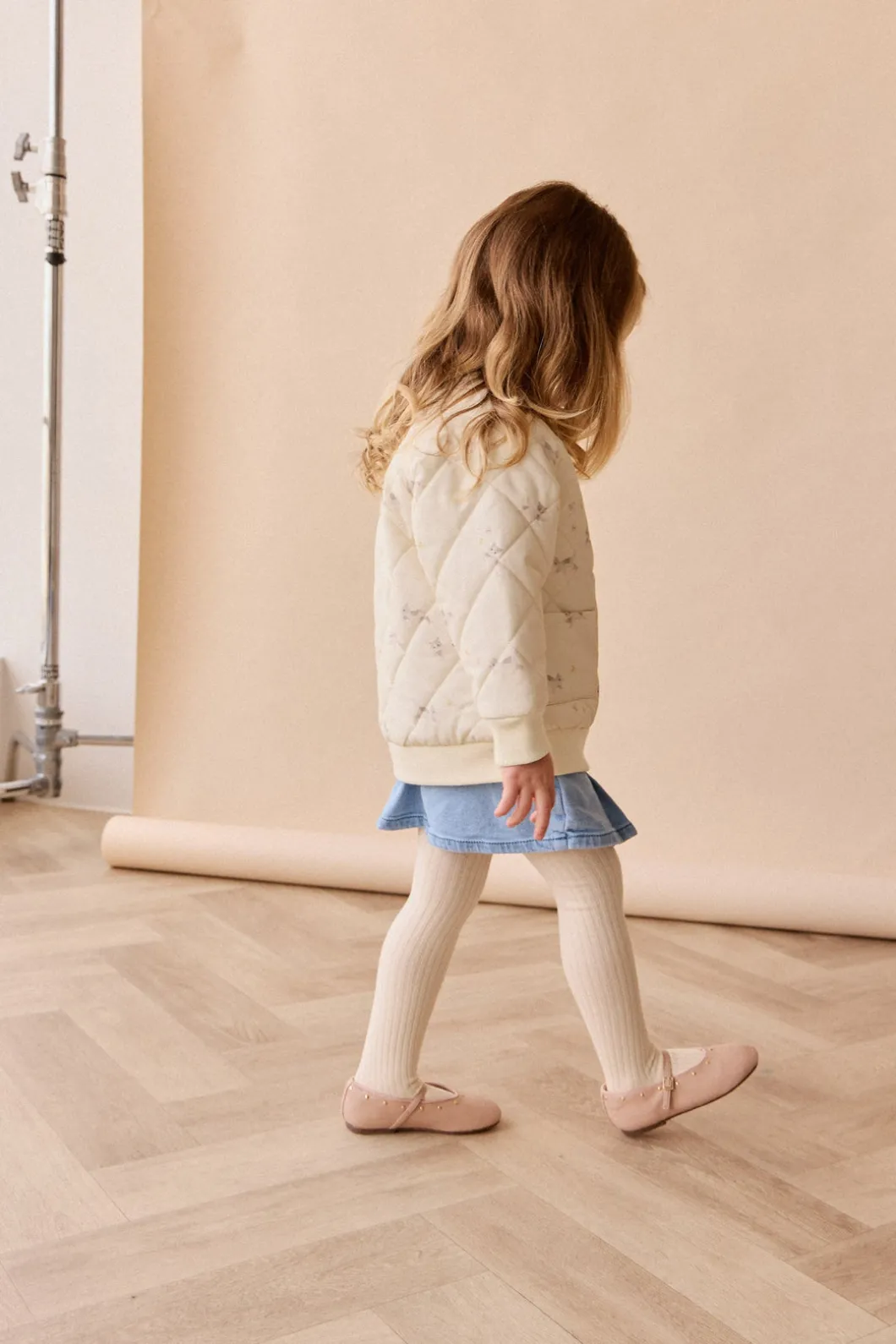 Cammy Jacket - Playful Kitten Whisper White