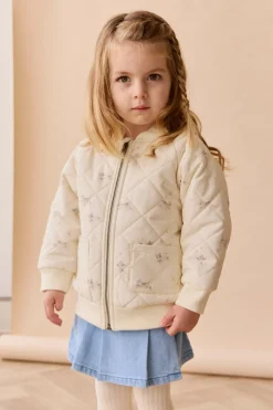 Cammy Jacket - Playful Kitten Whisper White