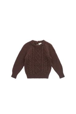 Carter Jumper - Toasted Brown Marle