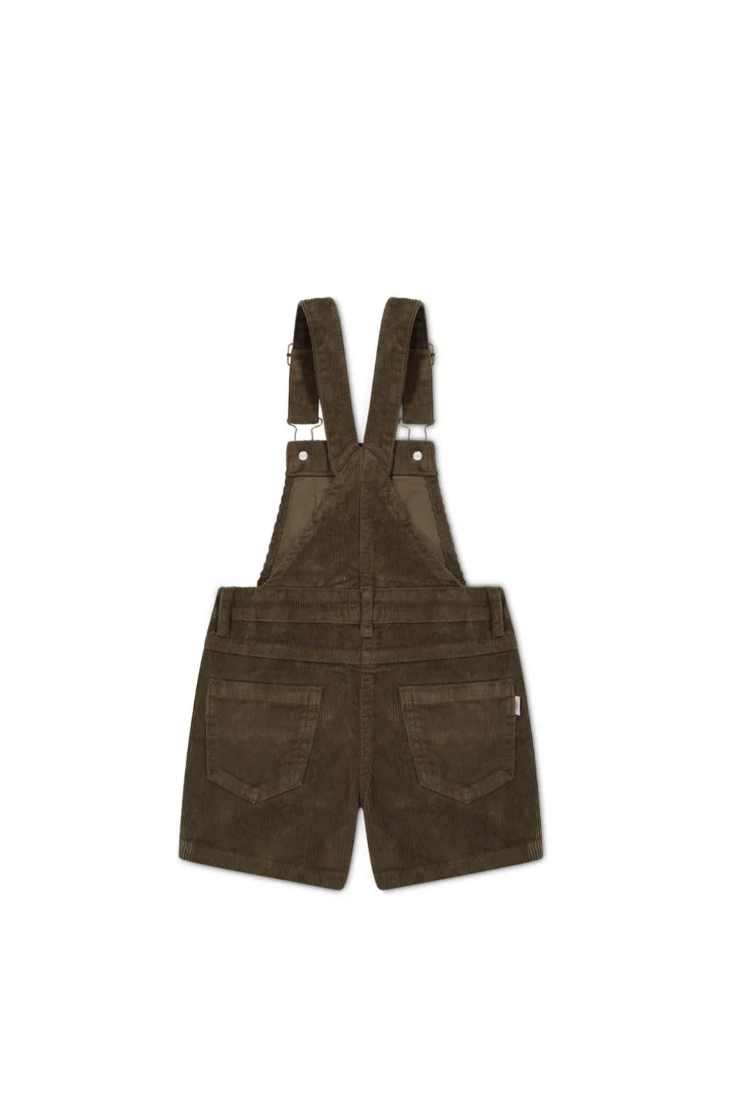 Casey Cord Short Overall - Bear