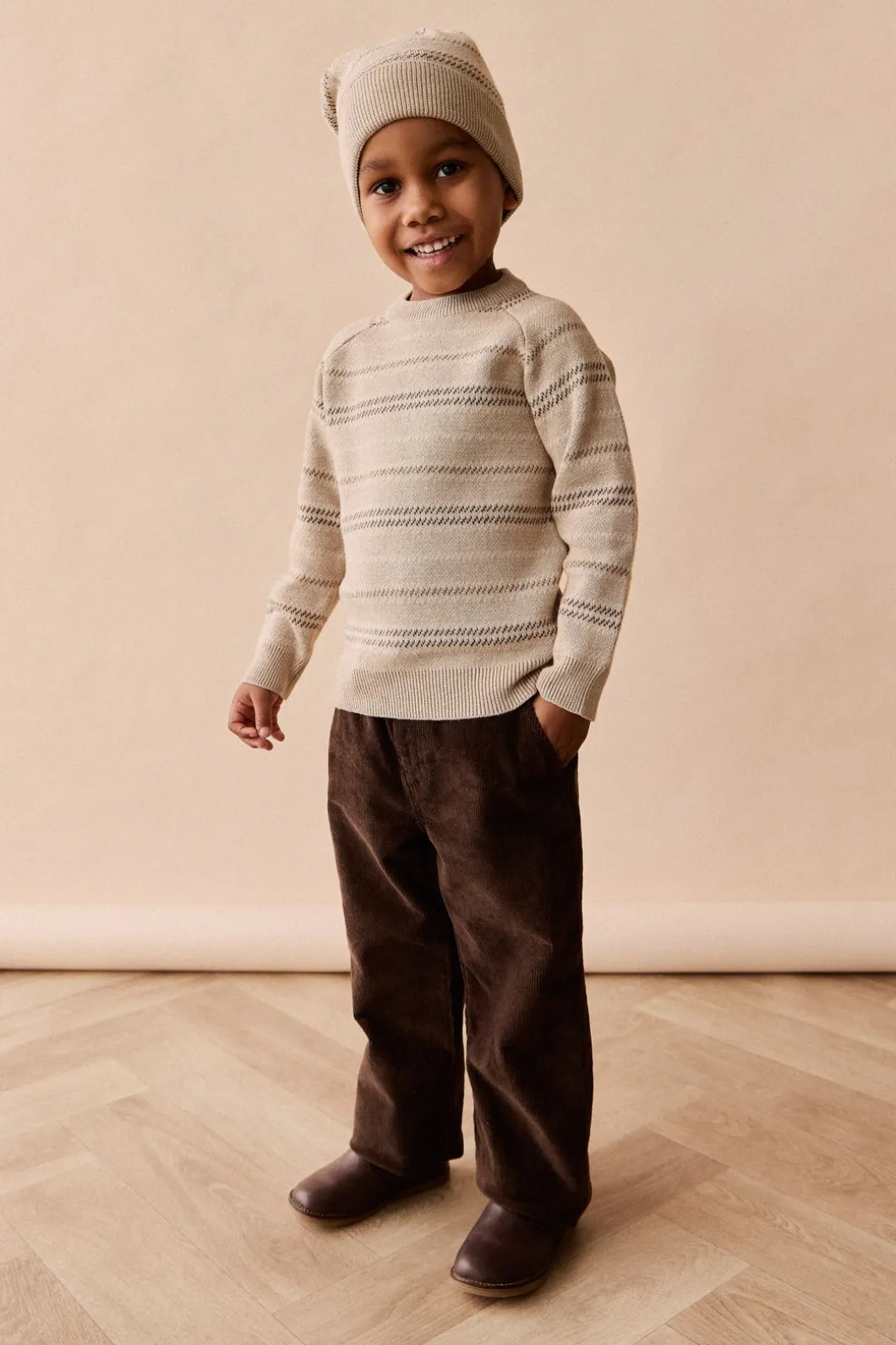 Cedric Knit Jumper - Cedric Stripe
