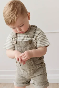 Chase Short Cord Overall - Moss
