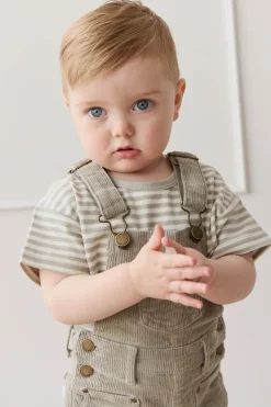 Chase Short Cord Overall - Moss