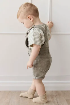 Chase Short Cord Overall - Moss