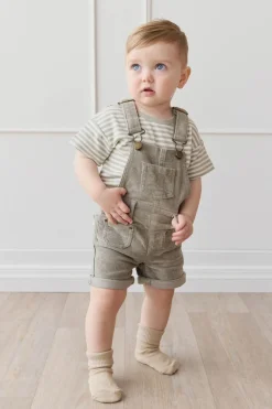 Chase Short Cord Overall - Moss