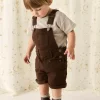 Chase Short Overall - Dark Coffee