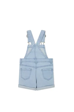 Chase Short Overall - Washed Denim