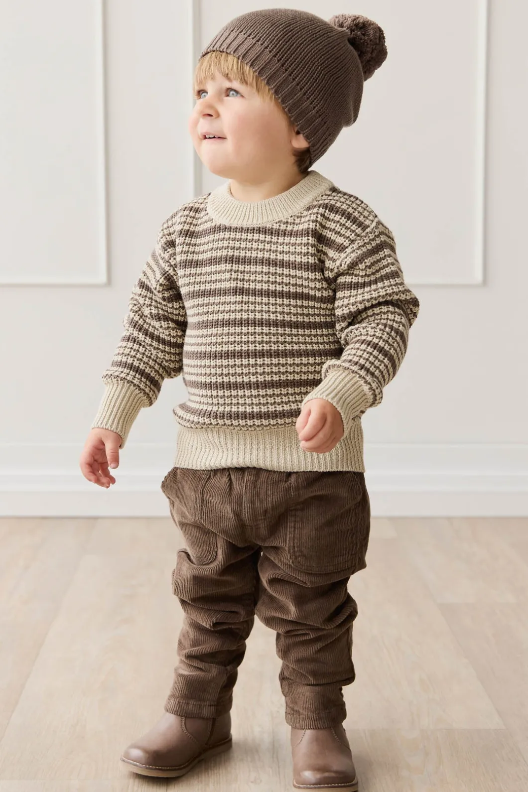Cillian Cord Pant - Brownie