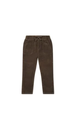 Cillian Cord Pant - Brownie