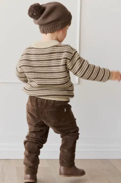 Cillian Cord Pant - Brownie