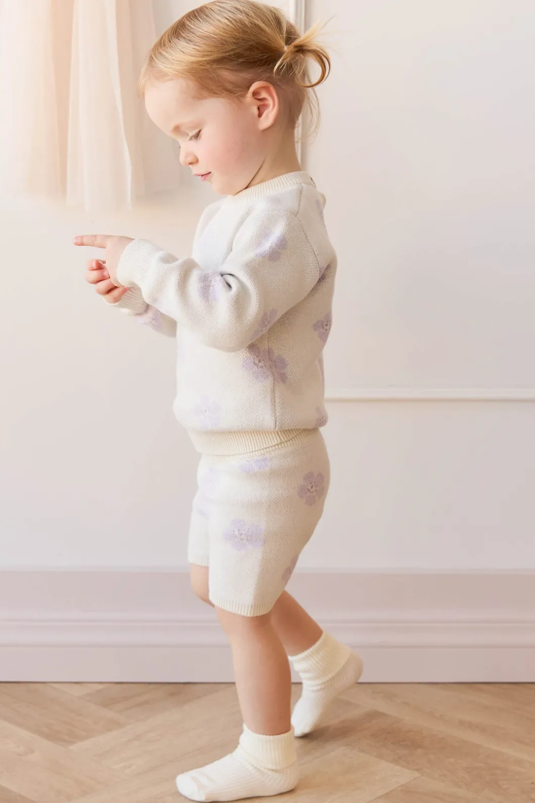 Classic Rib Sock - Luna