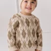 Enzo Jumper - Enzo Jacquard Oatmeal Marle