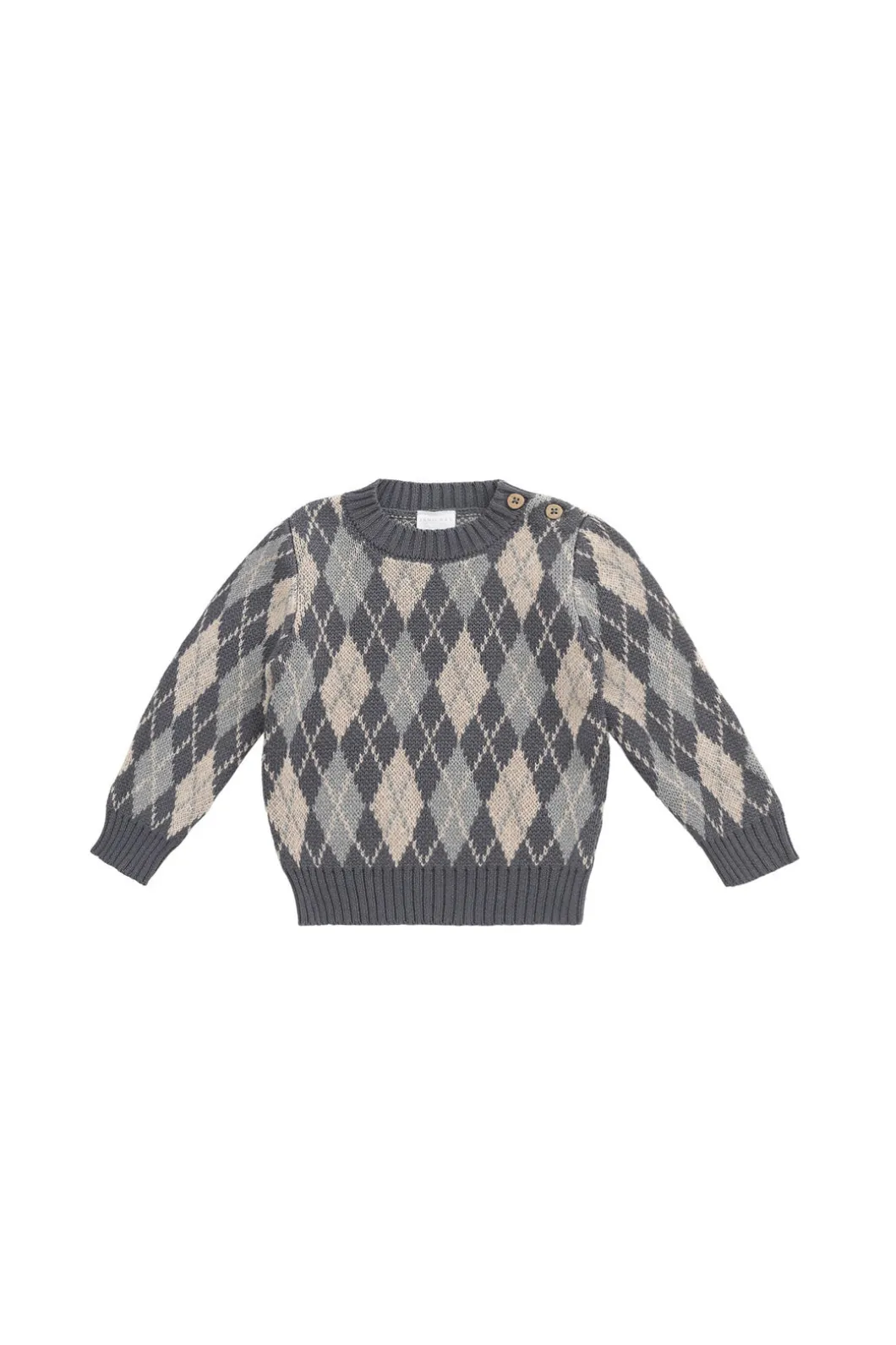 Enzo Jumper - Enzo Jacquard - Lava Smoke
