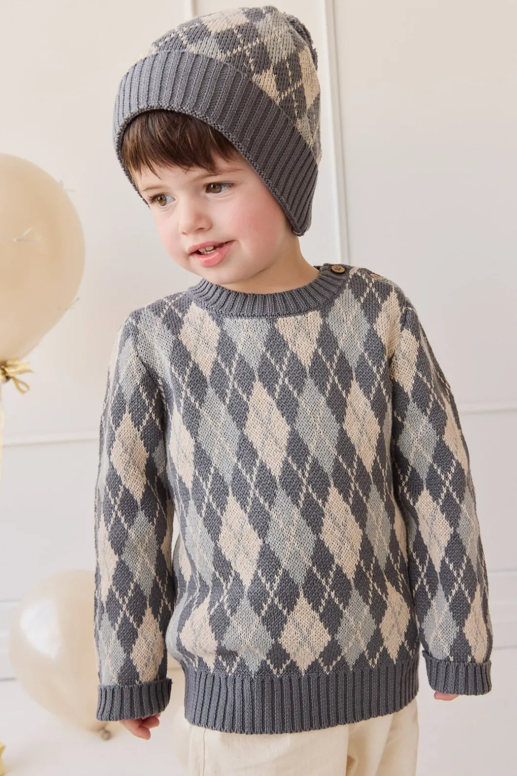 Enzo Jumper - Enzo Jacquard - Lava Smoke