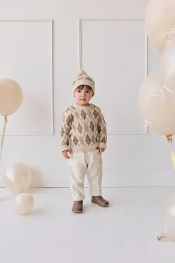 Enzo Jumper - Enzo Jacquard Oatmeal Marle