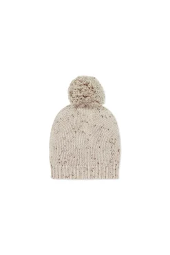 Ethan Hat - Oatmeal Shitake Dot