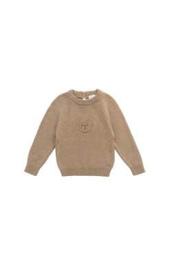 Ethan Jumper - Toffee Marle