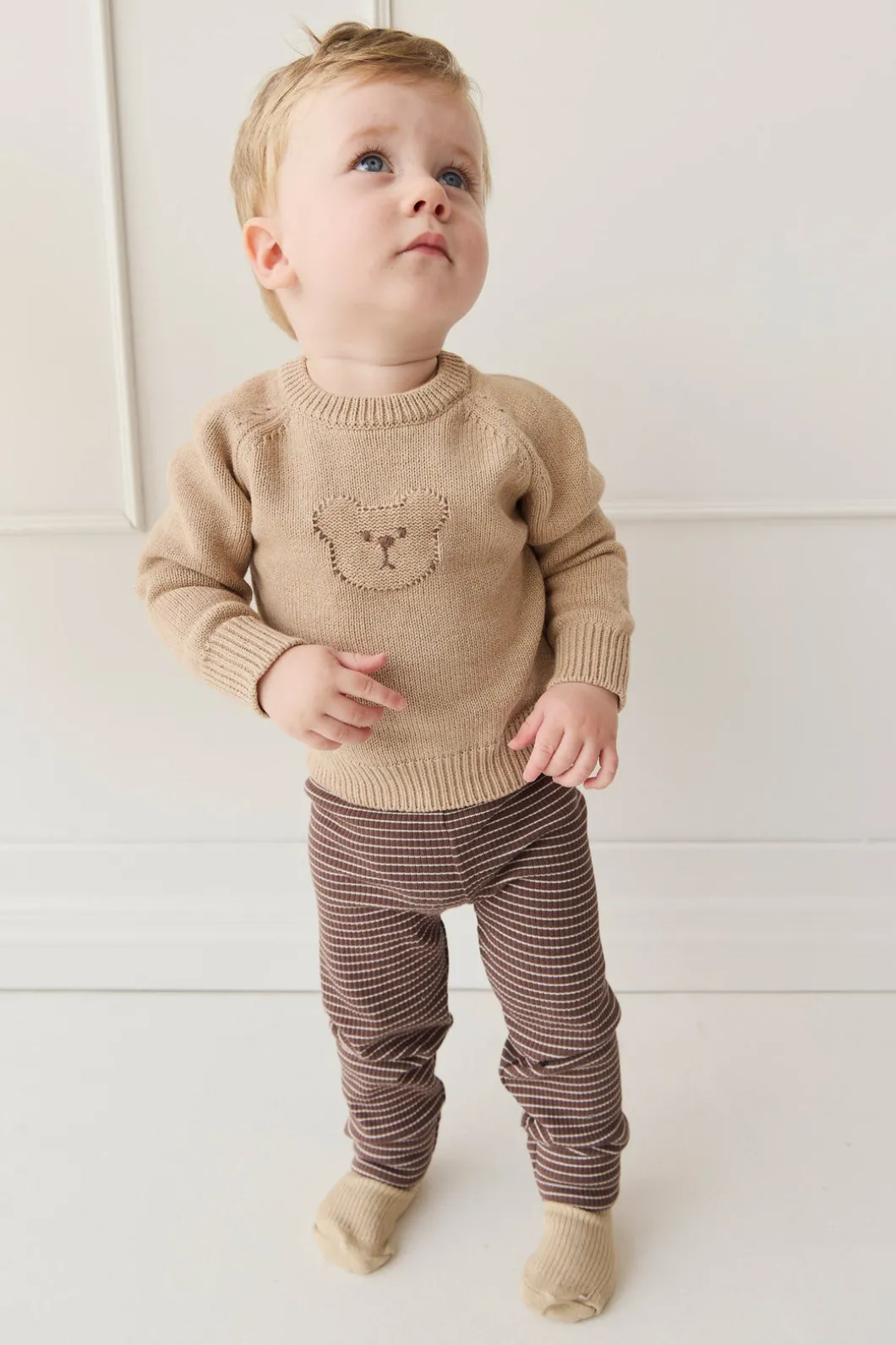 Ethan Jumper - Toffee Marle