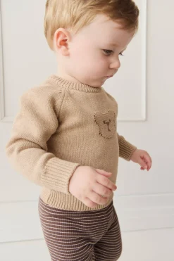 Ethan Jumper - Toffee Marle