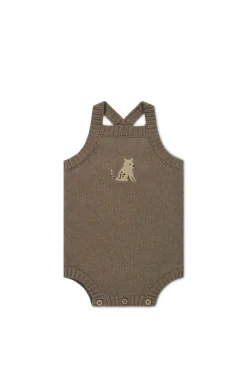 Ethan Playsuit - Cub Marle Leopard