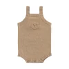 Ethan Playsuit - Toffee Marle
