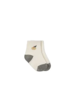 Fresh Apple Crew Sock - Jacquard Fresh Apple Cloud/Moss