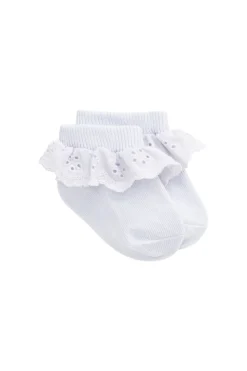 Frill Ankle Sock - Tulle
