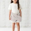 Grace Cotton Twill Short - Chloe Lilac