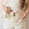 Grace Short - Playful Kittens Whisper White Large
