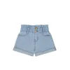 Grace Short - Washed Denim