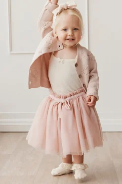 Gracie Cardigan - Pink Clay
