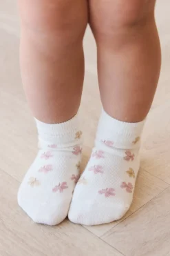 Harlow Sock - Playful Butterflies