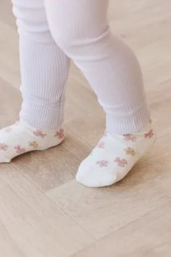 Harlow Sock - Playful Butterflies