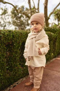 Houndstooth Scarf - Houndstooth Natural
